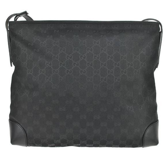 Authentic GUCCI unisex black Messenger bag - Picture 4 of 8